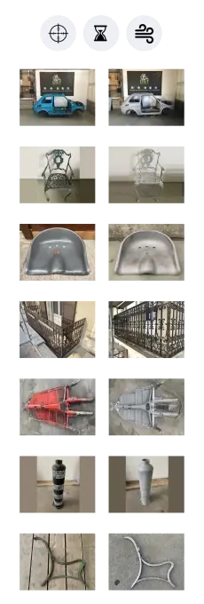 Sablage et gommage du métal